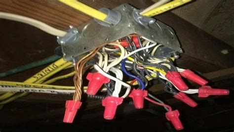 do discontinued wires tequire a junction box|no junction box wiring.